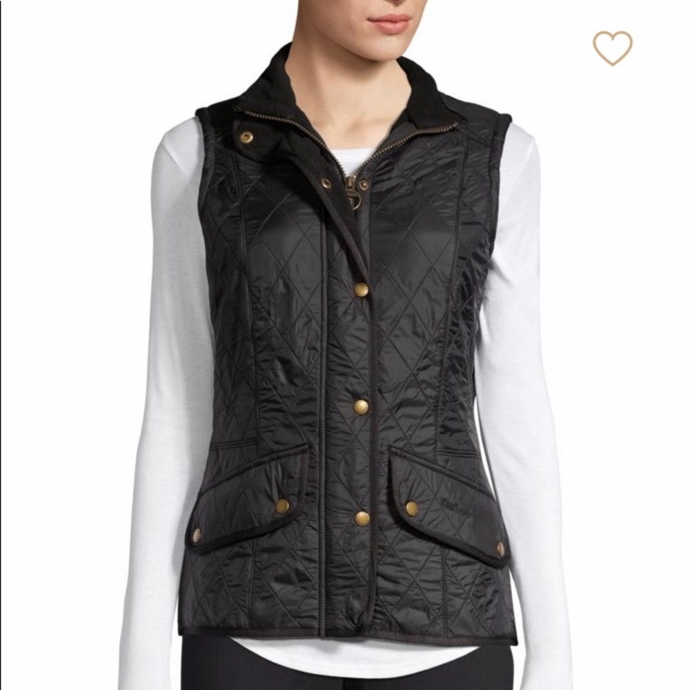 Barbour Cavalry Vest - Army Green